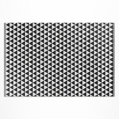 Pvc teppich Geometrisches Dreieck-Stoffimitationsmuster
