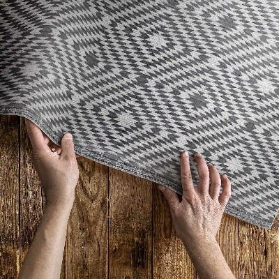 Vinyl teppich läufer Türkischer Stoff Mit Geometrischem Muster