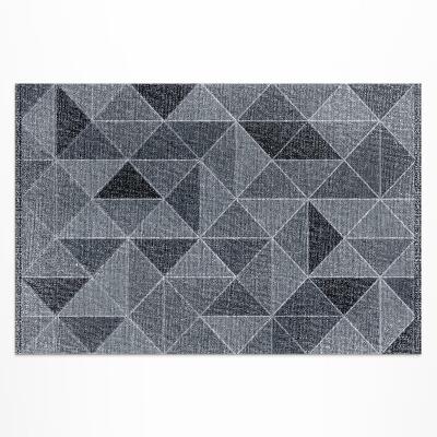 Teppich auf pvc Textilimitation Geometrische Abstraktion