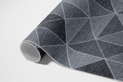 Teppich auf pvc Textilimitation Geometrische Abstraktion
