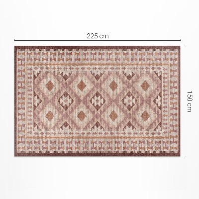 Pvc teppich Dekorative Textilimitation Mit Vintage-Design