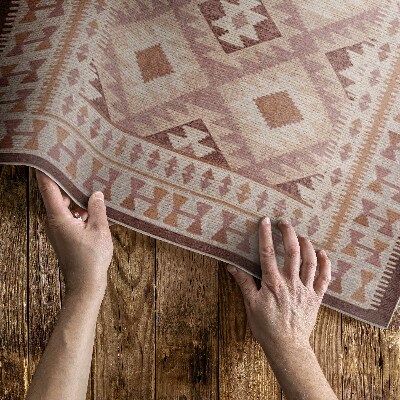 Pvc teppich Dekorative Textilimitation Mit Vintage-Design