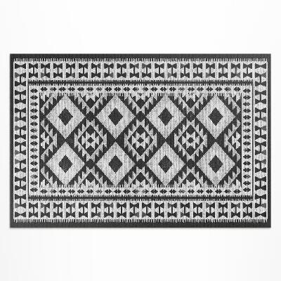 Vinyl teppich Textilimitat Mit Retro-Vintage-Muster