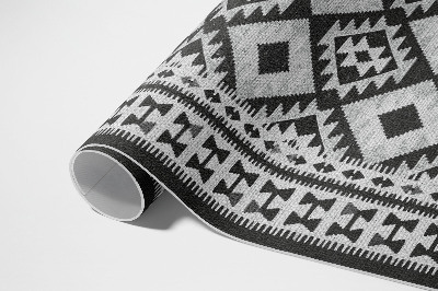 Vinyl teppich Textilimitat Mit Retro-Vintage-Muster