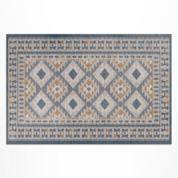 Teppich auf pvc Dekorative Textilimitation Mit Retro-Design