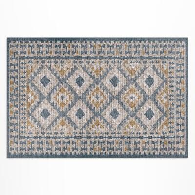 Teppich auf pvc Dekorative Textilimitation Mit Retro-Design
