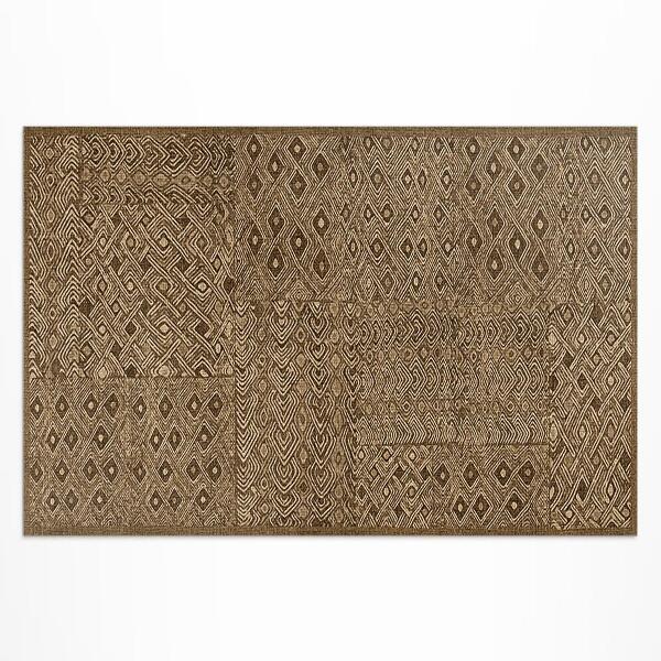Vinyl teppich Stoffimitat Im Stammesdesign
