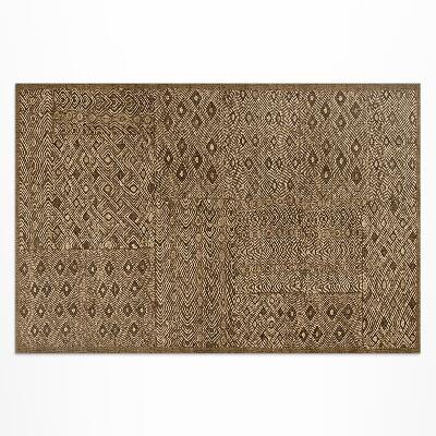 Vinyl teppich Stoffimitat Im Stammesdesign