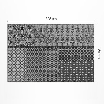 Pvc teppich Textilmusterimitation Im Aztekischen Stil
