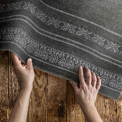 Vinyl teppich Stoffimitat Mit Afrikanischem Muster