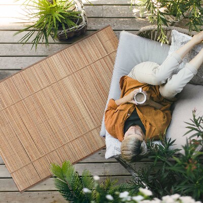 Vinyl teppich Holzdekor Mit Schilfrohr