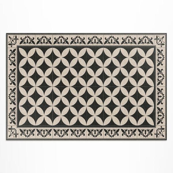 Teppich auf pvc Elegante Spanische Mosaikfliesen