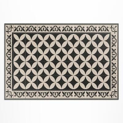 Teppich auf pvc Elegante Spanische Mosaikfliesen