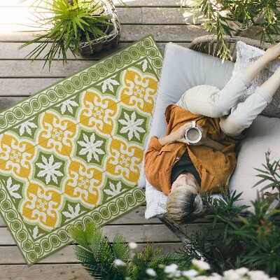Pvc teppich Klassische Helle Mosaikfliesen