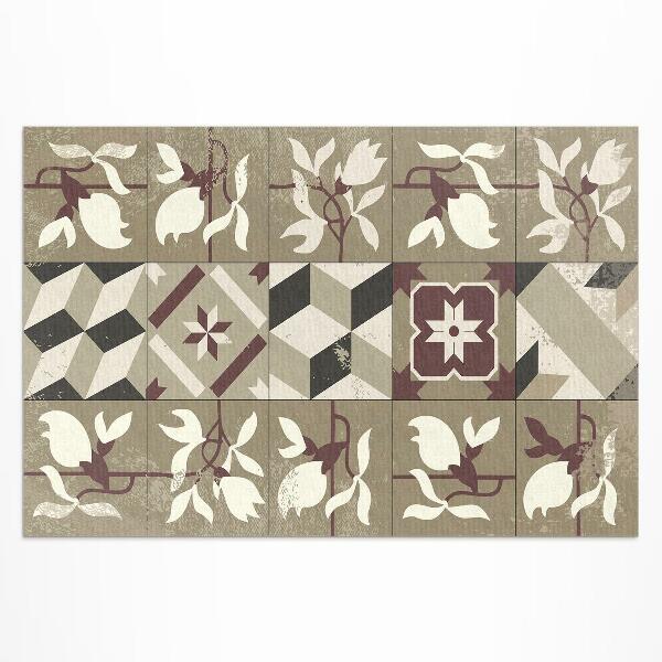 Teppich pvc Dekorative Mosaikfliesen Magnolia