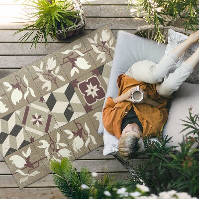 Teppich pvc Dekorative Mosaikfliesen Magnolia