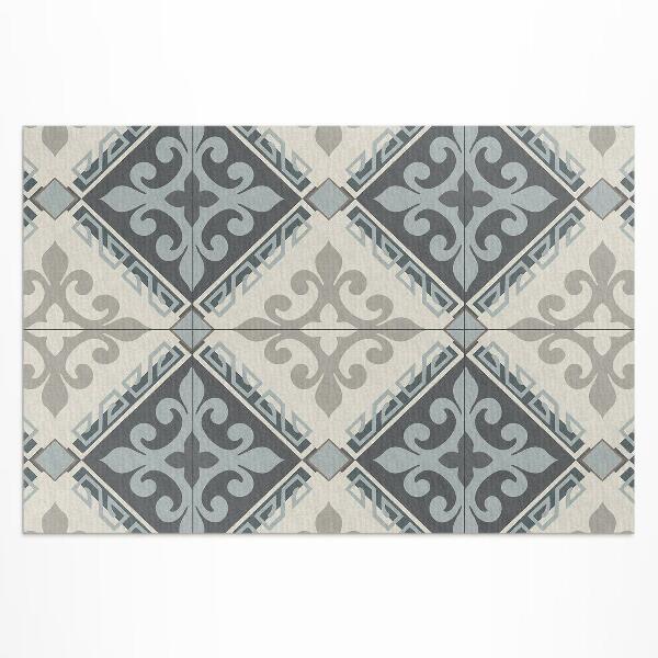 Vinyl teppich Geometrisches Vintage-Mosaik-Ornament