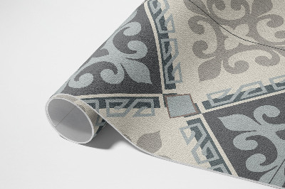 Vinyl teppich Geometrisches Vintage-Mosaik-Ornament