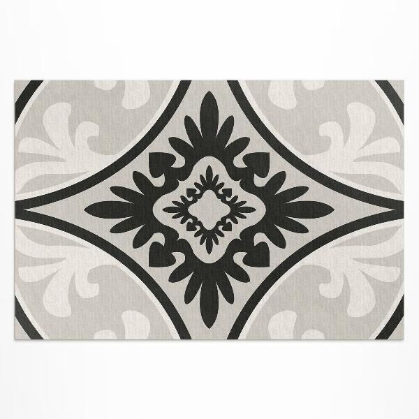 Teppich pvc Stilvolles Ornamentfliesenmuster