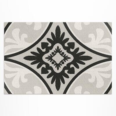 Teppich pvc Stilvolles Ornamentfliesenmuster