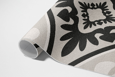 Teppich pvc Stilvolles Ornamentfliesenmuster