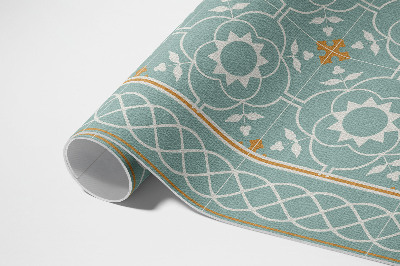 Vinyl teppich Dekorative Fliesen Mit Vintage-Symmetrie