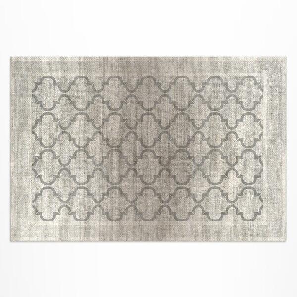 Teppich pvc Marokkanisches Design Im Arabesken-Stoffimitat
