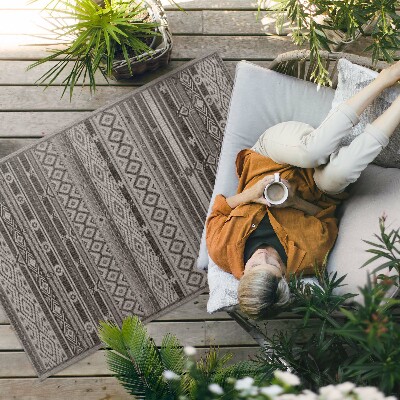 Pvc teppich Indische Muster Textilimitation