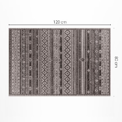 Pvc teppich Indische Muster Textilimitation