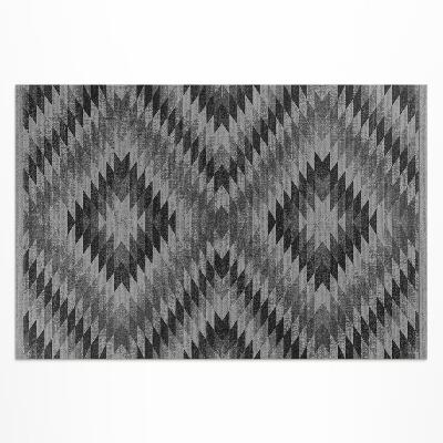 Vinyl teppich Dunkle Parallelogramm-Stoffimitation