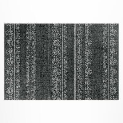 Pvc teppich Stoffimitat Mit Orientalischen Rauten