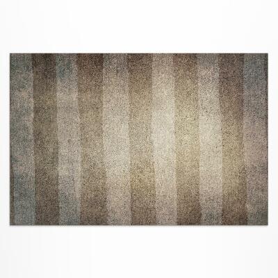 Teppich pvc Rustikale Horizontale Streifen Im Vintage-Stil