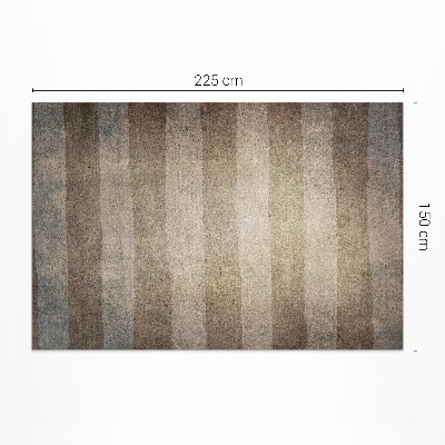 Teppich pvc Rustikale Horizontale Streifen Im Vintage-Stil