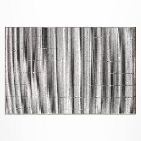 Teppich auf pvc Bambusholzmatte Im Boho-Stil