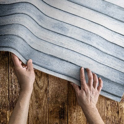 Pvc teppich Helles Holzparkett Mit Grauen Dielen