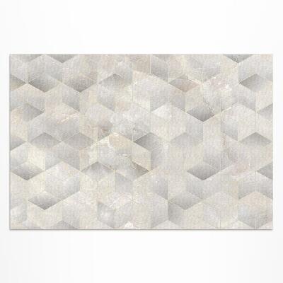 Teppich auf pvc Moderne 3D-Würfel Mit Geometrischem Muster