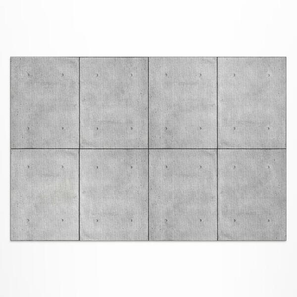 Vinyl teppich Rohbetonplatten Im Industriestil
