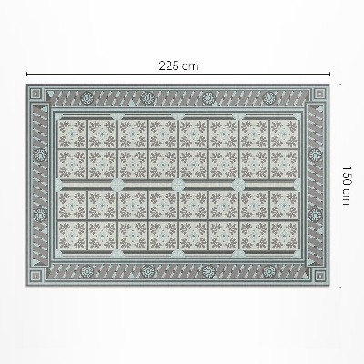 Pvc teppich Dekoratives Mosaik Im Skandinavischen Stil
