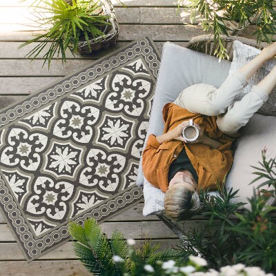 Vinyl teppich läufer Dekoratives Mosaik Im Skandinavischen Stil