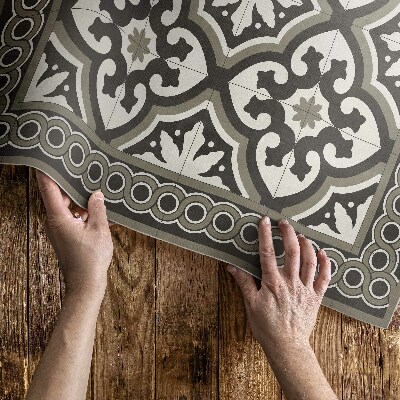 Vinyl teppich läufer Dekoratives Mosaik Im Skandinavischen Stil