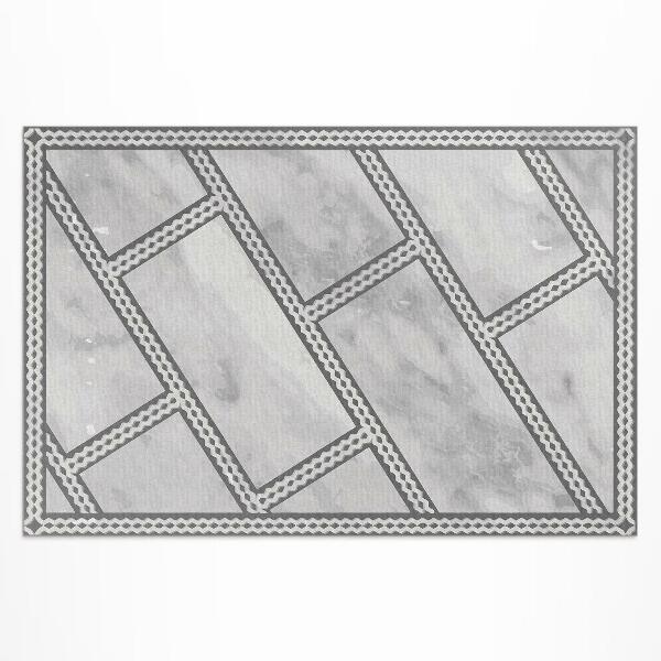 Teppich pvc Dekorfliesen Aus Hellem Marmor