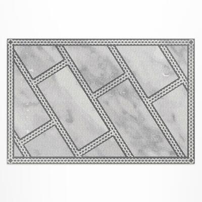 Teppich pvc Dekorfliesen Aus Hellem Marmor