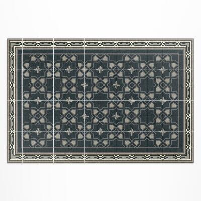 Vinyl teppich Altes Mosaik Mit Geometrischen Sternen