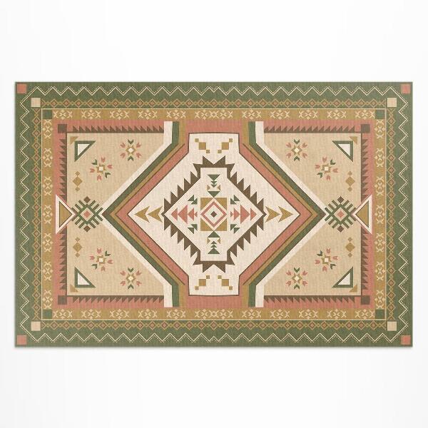 Teppich auf pvc Spanisches Dekoratives Geometrisches Muster