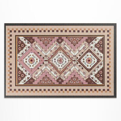 Vinyl teppich Geometrisches Ornament Im Marokkanischen Design