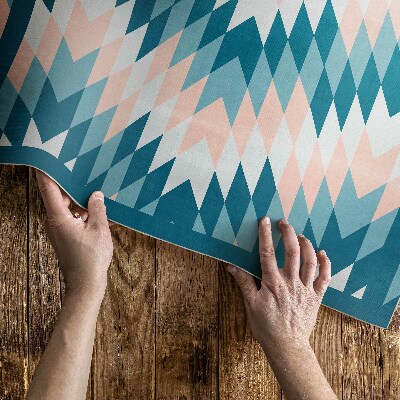 Pvc teppich Modernes Geometrisches Fischgrätenmuster
