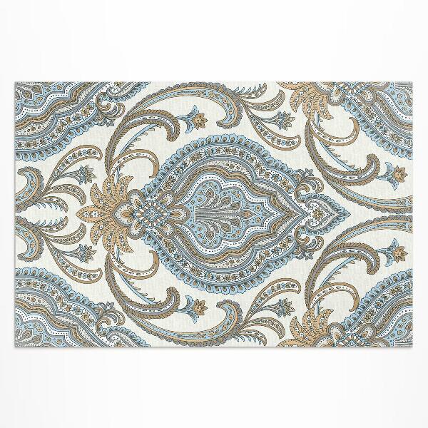 Teppich pvc Orientalische Blumen Dekoratives Blumenmuster
