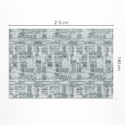 Teppich auf pvc Patchwork-Mosaik-Imitationsstoff