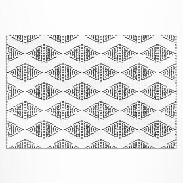 Pvc teppich Indisches Geometrisches Rautenmuster