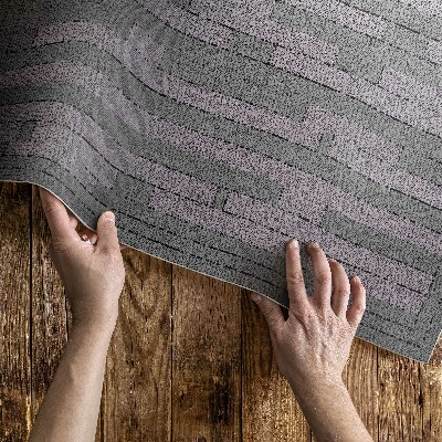 Vinyl teppich läufer Modischer Design-Wandteppich
